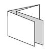 4 Panel CD Folder (Double Parallel Fold Style)