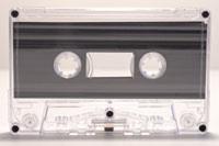 C-49 Clear Cassette w/Grey liner Hifi Ferro Type 1 Audio Cassette  