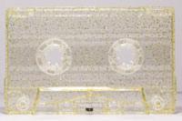 C-34 Gold Glitter Hifi Ferro Type 1 Audio Cassette