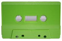 C-36 Lime Green Hifi Ferro Type 1 Audio Cassette