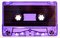C-80  Purple Tint Sonic Hifi Ferro Type 1 Audio Cassette         