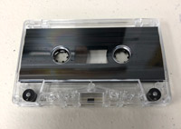 C-32 Music Grade Clear Cassette with Gray Liner TONRCLEARSWL