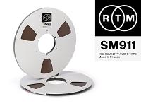RTM SM911 1/4" x 2500 Feet Audio Tape on Metal Reel