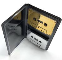 Double Black Vinyl Audio Cassette Album