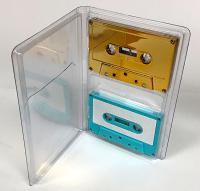 Double Clear Vinyl Audio Cassette Album