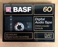 BASF 60 Minute Metal Powder Formula Audio DAT Tape