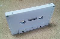 C-27 Classic Style White Tabs IN Audio Cassettes with Hi-Fi Music Grade Tape