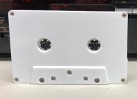 C-70 Solid White Audio Cassettes with Hi-Fi Ferro Music-Grade Audio Tape