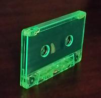 C-20 Flo Green Music-Grade Audio Cassette Tapes