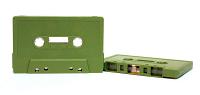 C-10 Forest Green Audio Cassettes With Super Ferro Music Grade Tape