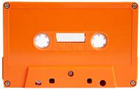 C-18 Orange Audio Cassettes with Hi-Fi Ferro Music-Grade Audio Tape