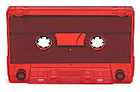 C-36 Red Tint with Hi-fi music grade audio tape.