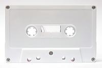 C-37 Classic White Audio Cassettes with Super Ferro Music-Grade Audio Tape