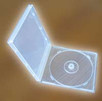 Translucent CD Poly box, 5.4 inch, with sleeve, 10mm