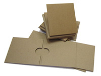 Chipboard CD Gatefold with 2 Pockets