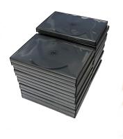 Standard Pro Black DVD Box for One Disc, 25 pieces