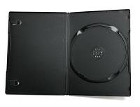 Slim 7mm Standard Pro Black DVD Box for One Disc, 100 Pack