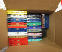 Random Blank Loaded Cassettes! Longer Lengths, Packs of 20