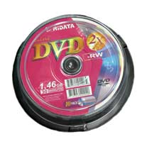 Ridata Mini DVD-RW 10-pack DRW-142-RDCB10