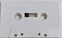 C-34 Glossy White (Tabs-out) loaded with hi-fi Tape 