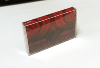 Super Clear soft polybox for audio cassette