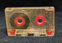 C-46 Silver and Red glitter loaded with hifi tape 