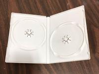 Double white DVD Case - 89 Pieces