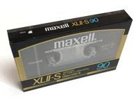 Maxell XLII-S 90 Minute Cassette With Super Silent Phase Accuracy Mechanism