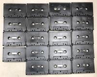 Black C-70 High Bias Audio Cassette
