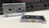 c-60 Clear Audio Cassettes with Vintage Hi-Fi Music Grade Tape