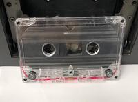 C-31 Clear Cassettes, Type 1 Shell, Genuine Type II Chrome Tape