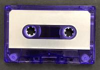 C-47 Violet Tint Cassettes with HiFi Music Grade Tape and Silver Labels