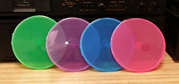 Slimpak CD/DVD Poly O-Shells in Lime Green, Purple or Pink (each)