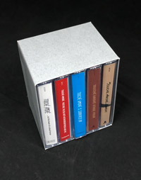 Printed Slipcase for 5 Audio Cassettes (Double Wall, Single Sided Print)