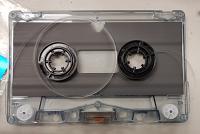 100 Blue Smoke C-Zero Audio Cassette Shells for Parts and Art 