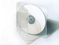 Square CD clamshell