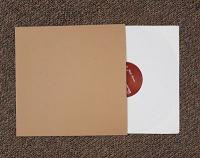 18 pt Recycled Chipboard Jacket for Vinyl 12" Records 10-pack