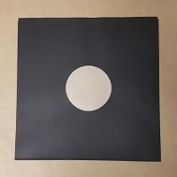 12" BLACK Poly Lined Inner Record Sleeves 50pk