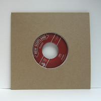Chipboard Vinyl Jacket with Diecut Center Hole for 7 Inch Records