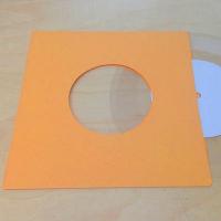 Gold Inner Sleeve for 7" Vinyl Records - 100 Pack