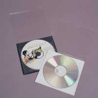 White Viewpak CD Sleeve for DJs and Collectors