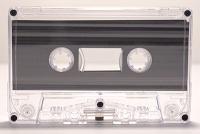 C-32 Clear Music-Grade Audio Tapes With Graphite Liners