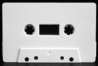 C-20 Matte White Audio Cassettes with Chrome Tape
