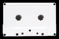 C-36 White Cassettes with Hi-Fi Music-Grade Audio Tape 