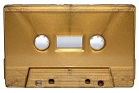 C-50 TONR GOLD SW (Tabs-OUT) loaded with HI-FI Tape 