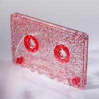 C-66 Red Glitter Audio Cassettes with RTM FOX Audio Tape