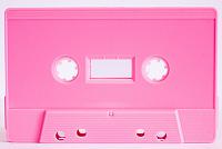 C-52 Pink Audio Cassettes with Hi-Fi RTM Music Grade Tape
