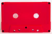 C-30 Windowless Red (Tabs-Out) loaded with HiFi Ferro Tape  