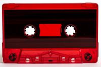 C-11 Red Tint Sonic Music-Grade Audio Cassette Tapes 