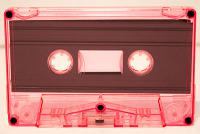 C-33 Pink Tinted Hi-Fi Music Grade Audio Cassettes